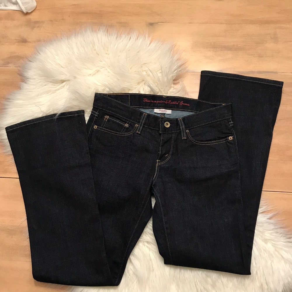 Levis NWOT #522 Ultra Low Boot Cut W27" Length 30" - Picture 6 of 6